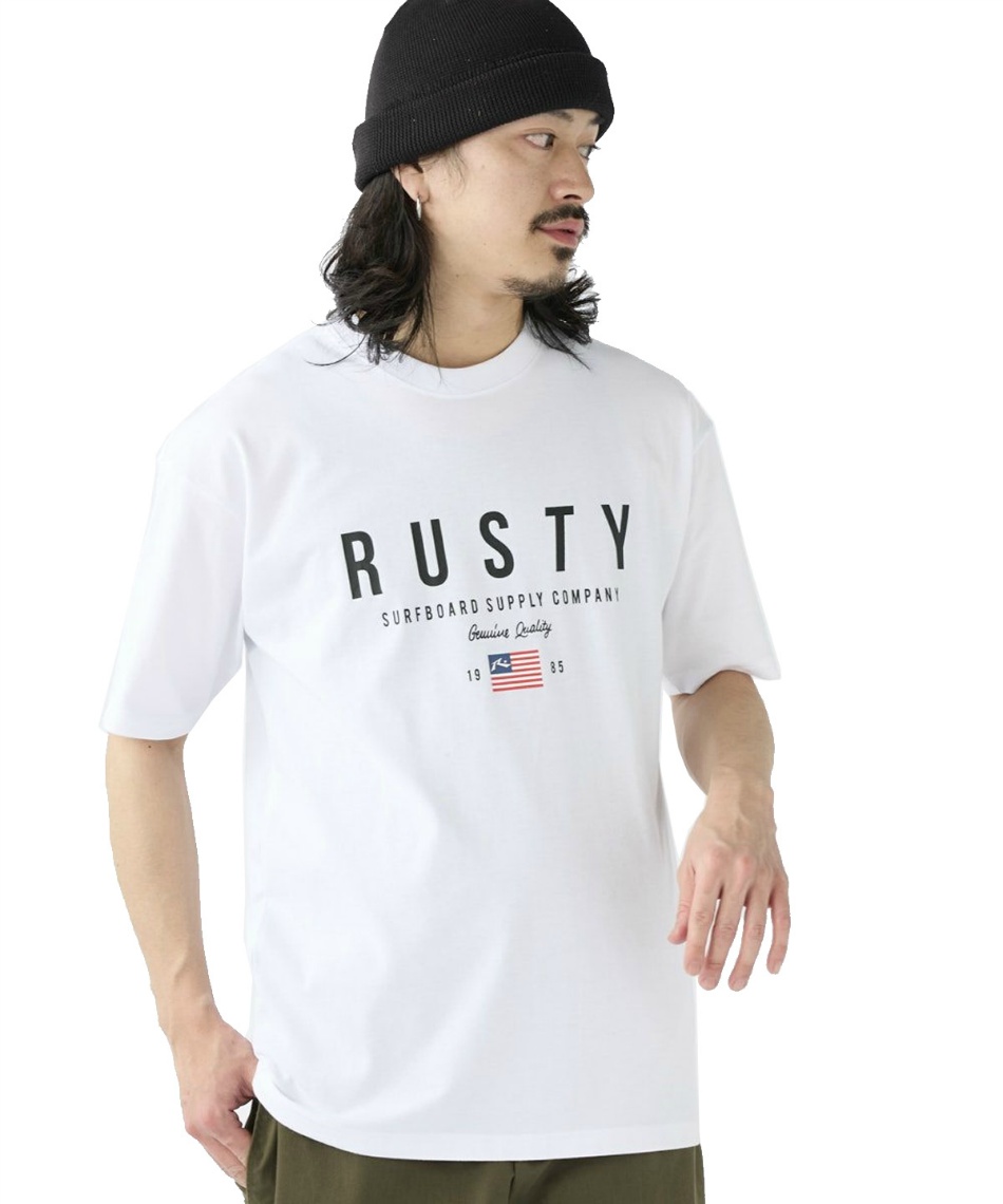 ラスティ(RUSTY) Tシャツ 半袖 ワイドフィット半袖Tシャツ 913-503