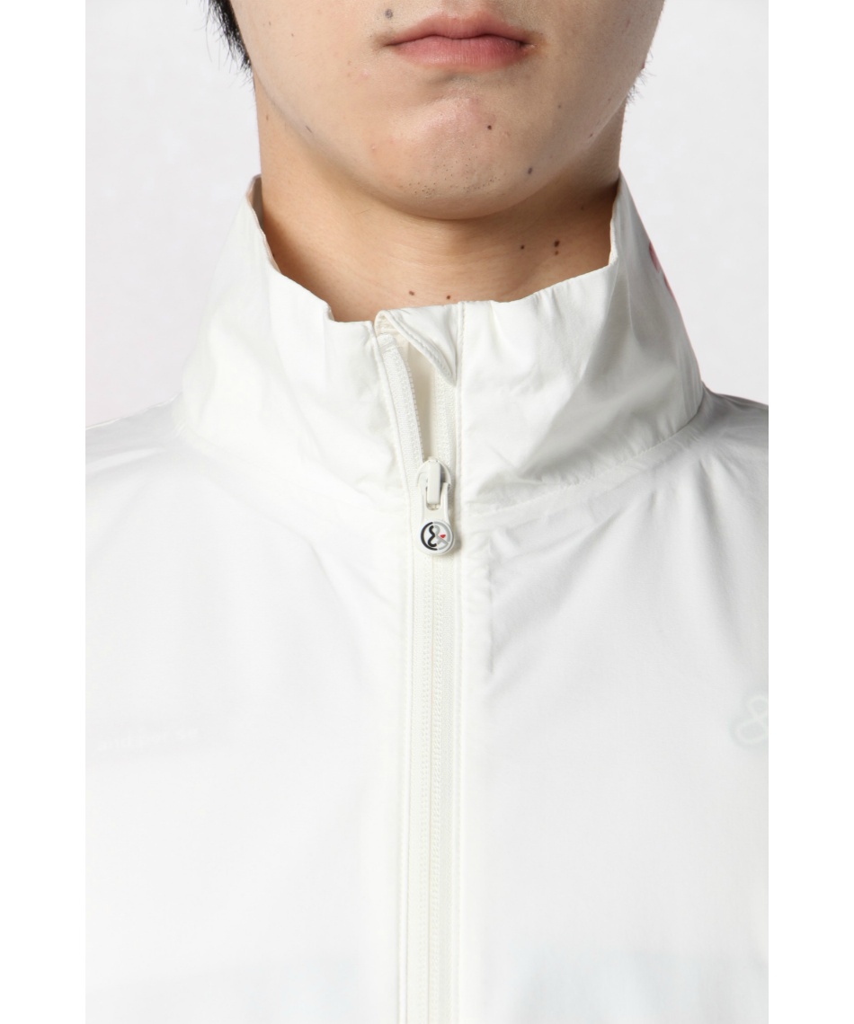 アンパスィ(and per se) ゴルフ レインウェア ライトレインブルゾン