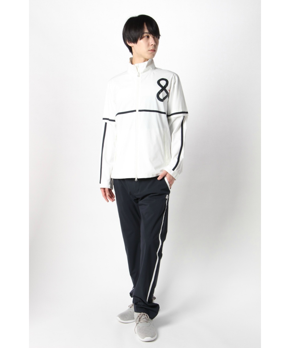 アンパスィ(and per se) ゴルフ レインウェア ライトレインブルゾン