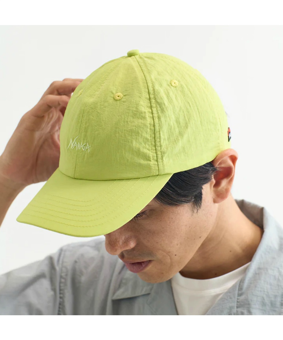 ナンガ(NANGA) 帽子 キャップ ナイロンタッサーBBキャップ N1Bc LIME