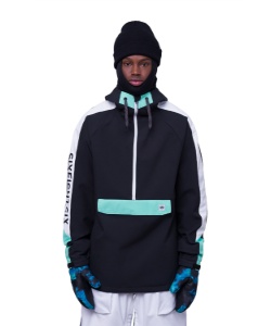 l|Cg192pt yzVbNXGCgVbNX Xm[{[hEFA WPbg WATERPROOF ANORAK M2WCST02 BLACK COLORBLOCK Y BLK CLRBLK XL