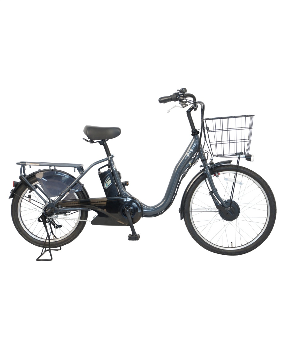 送料無料】電動自転車 1年保証付き らくらく運転 24/20型電動アシスト