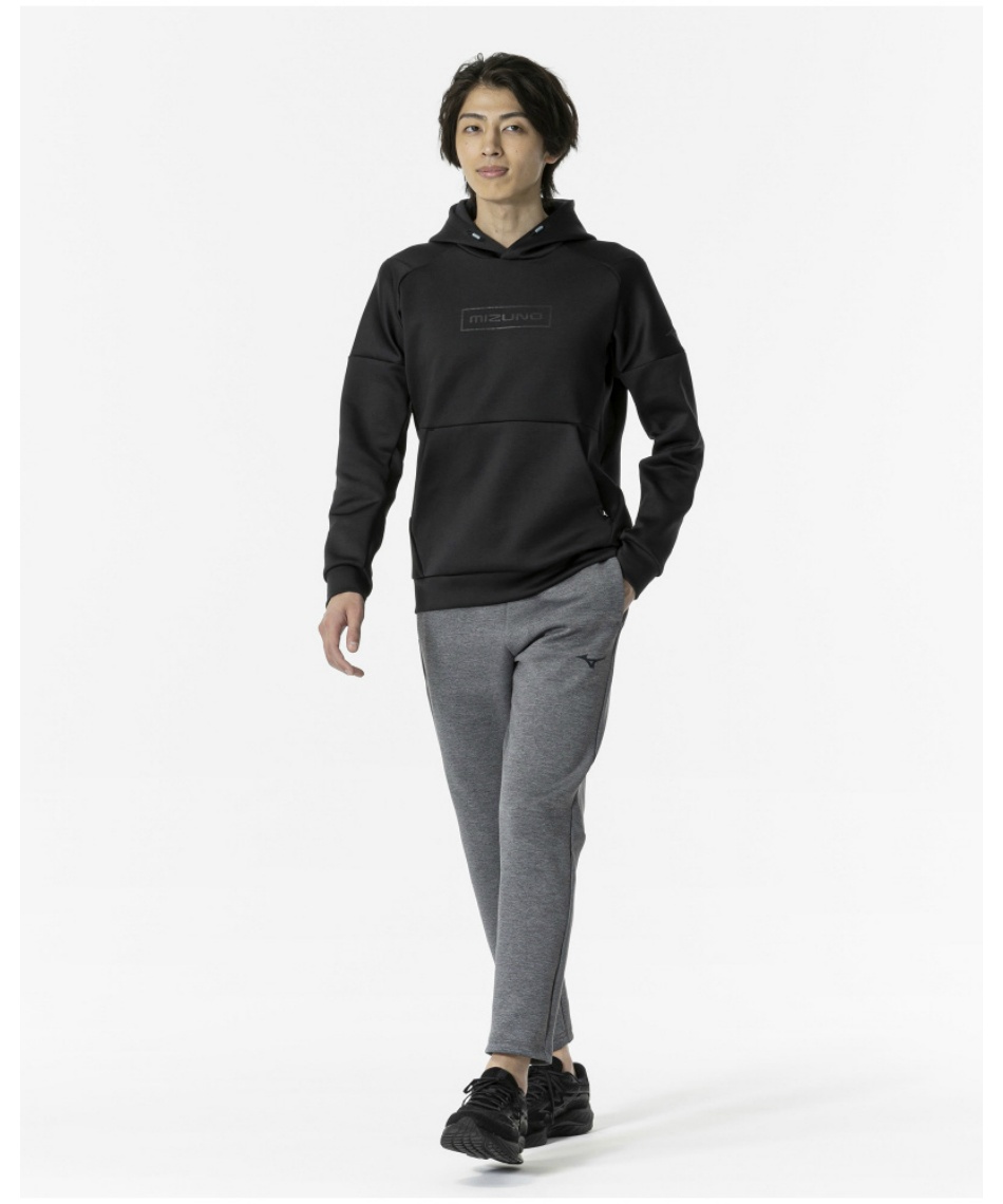ミズノ(MIZUNO) スウェットジョガーパンツ ストレッチスウェット