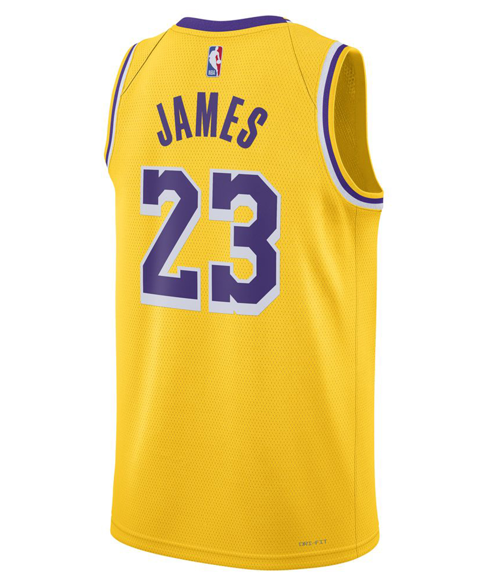 バスケットボールウェア ノースリーブ LAL ジェームス NBAジャージー