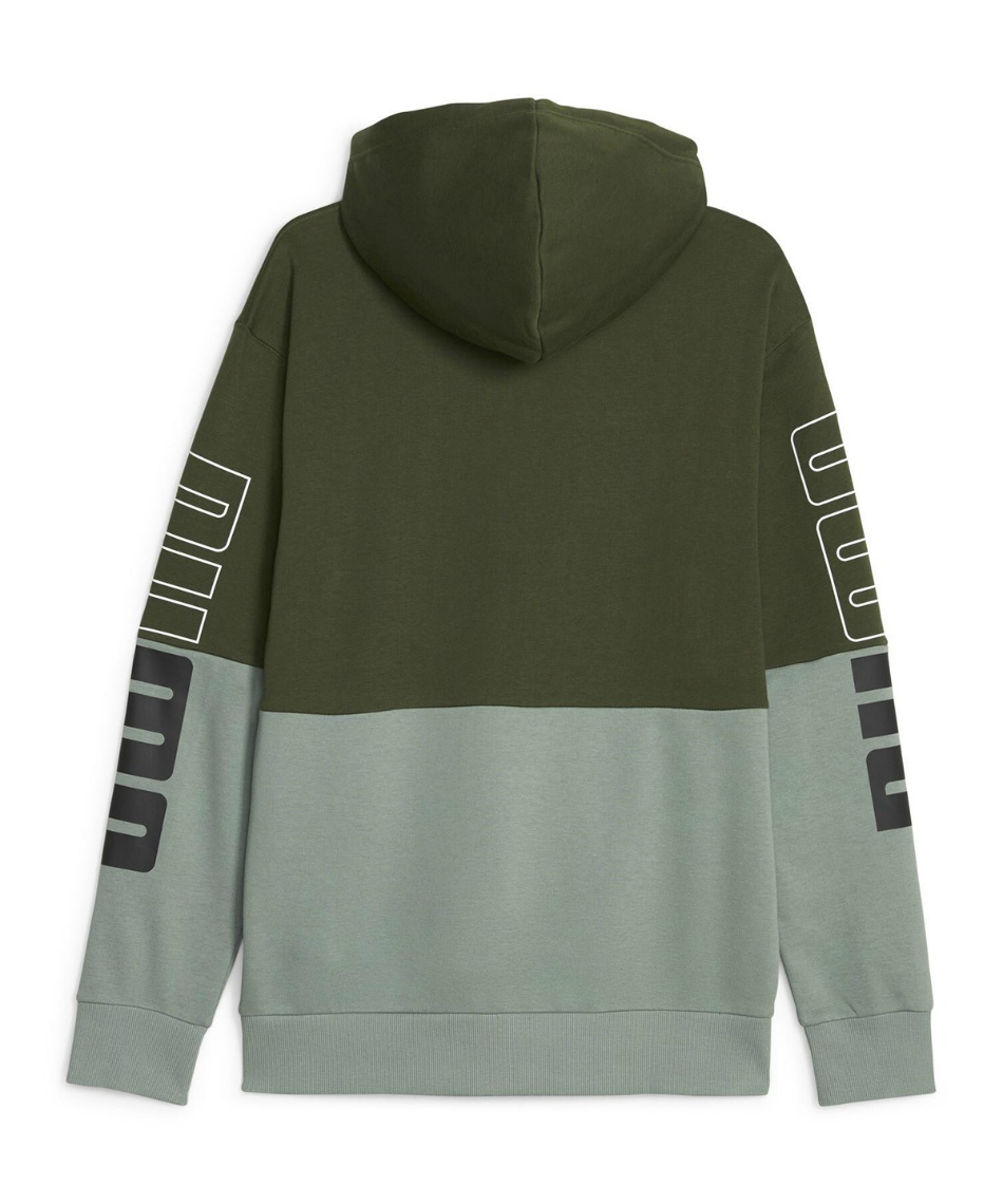 プーマ(PUMA) スウェットジャケット POWER カラーブロック フーデッド