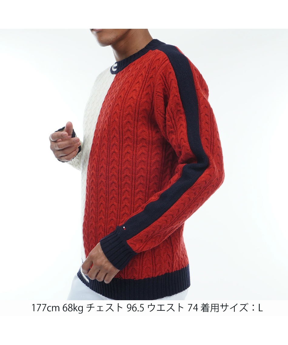 トミーヒルフィガーゴルフ セーター サイズL トミーヒルフィガーゴルフ