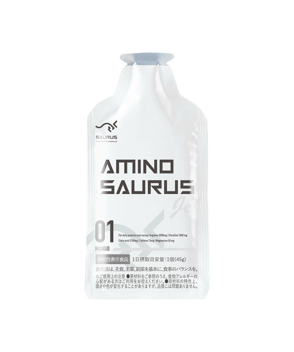 ゼリー AMINO SAURUS gel 01 アミノサウルスジェル マンゴー風味 SS