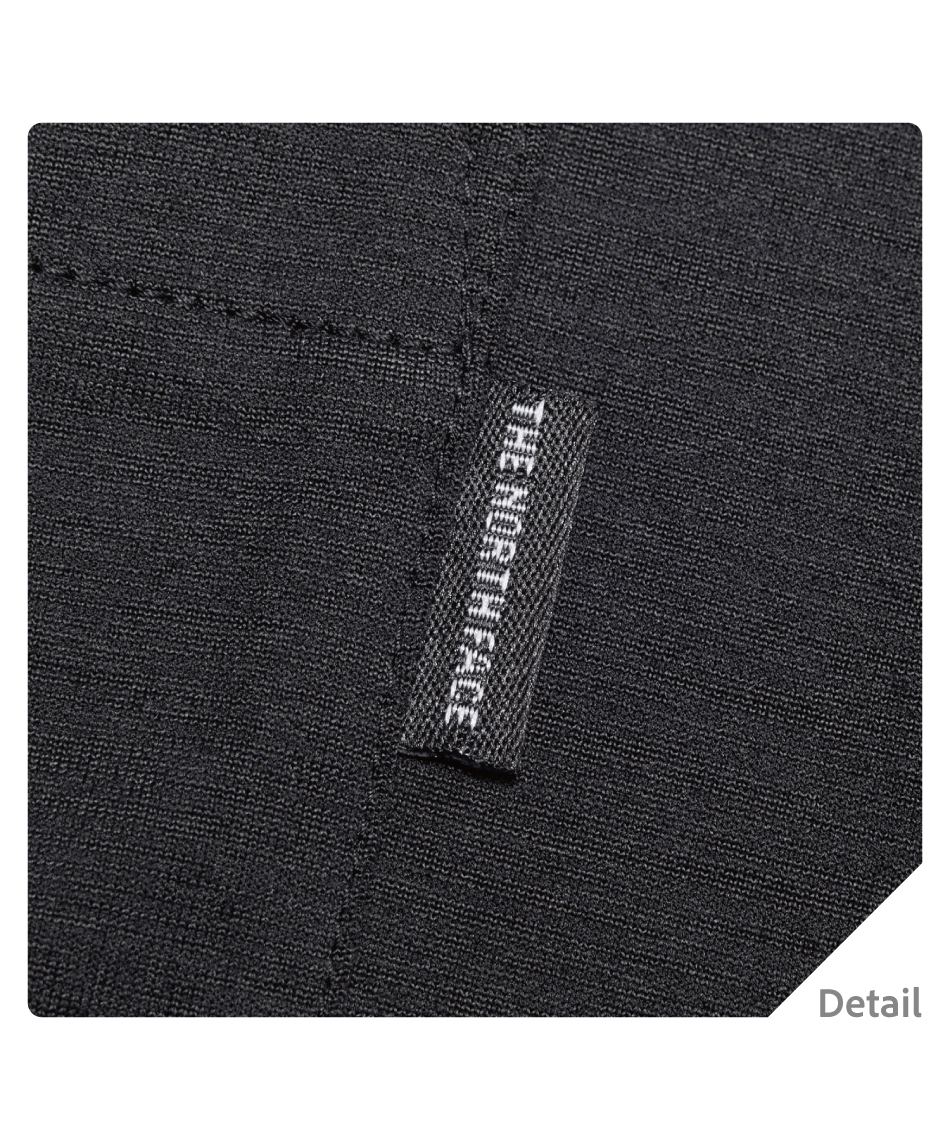 Tシャツ 半袖ショートスリーブエアリーポケットティーNT12447 K【国内