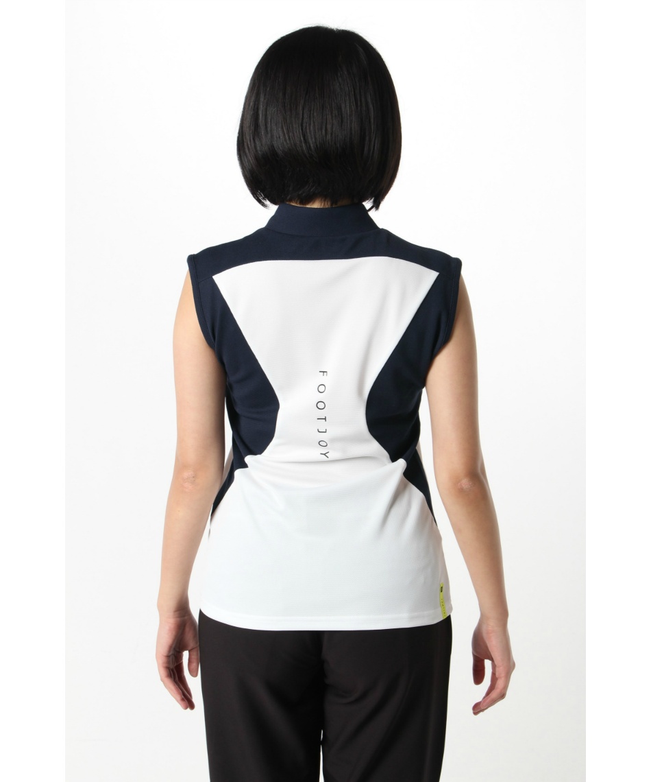 フットジョイ(FootJoy) ゴルフウェア ノースリーブポロシャツ スモック