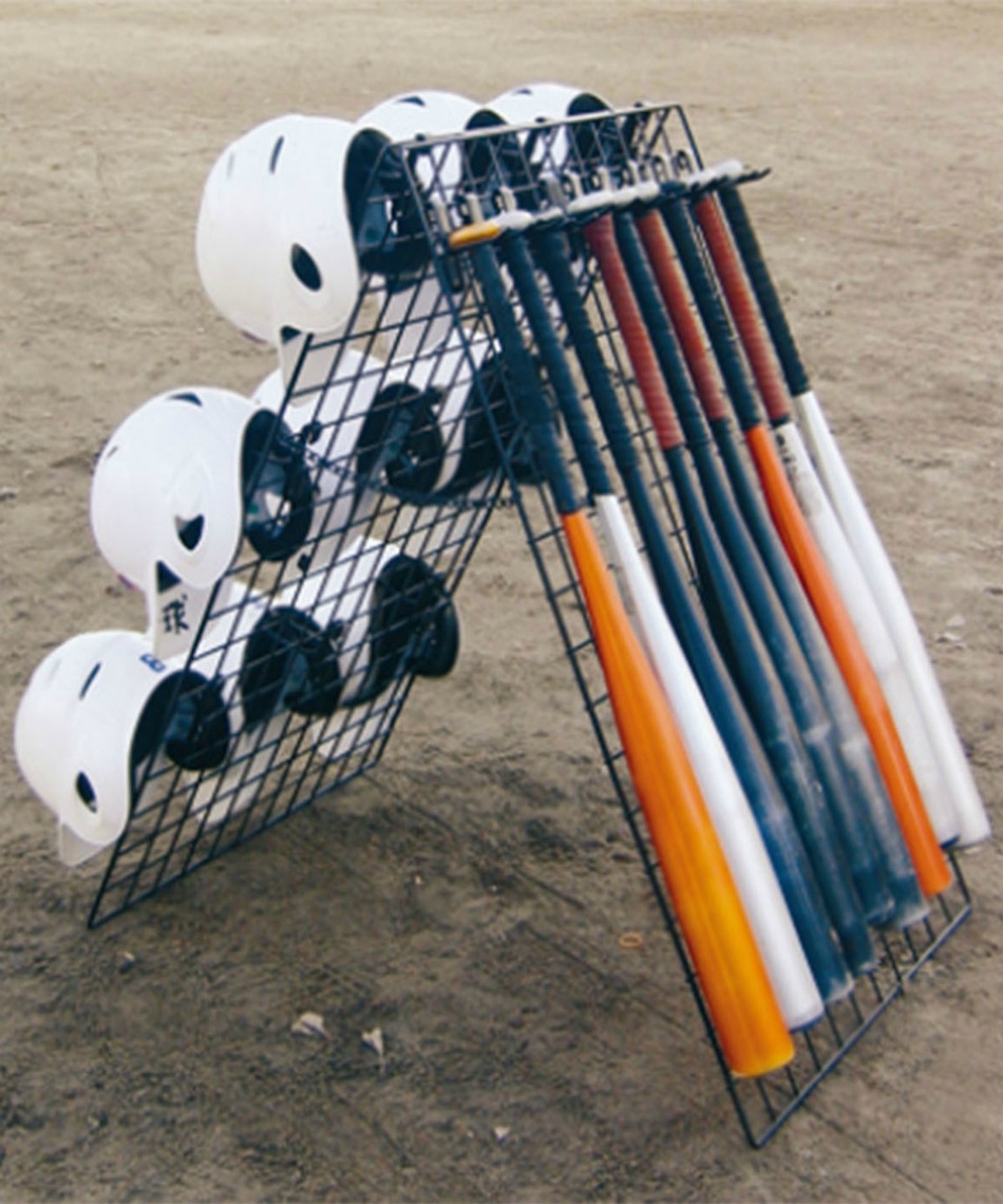 野球 2WAYバット & ヘルメット ハンガー BX72-89 【ご自宅配送限定