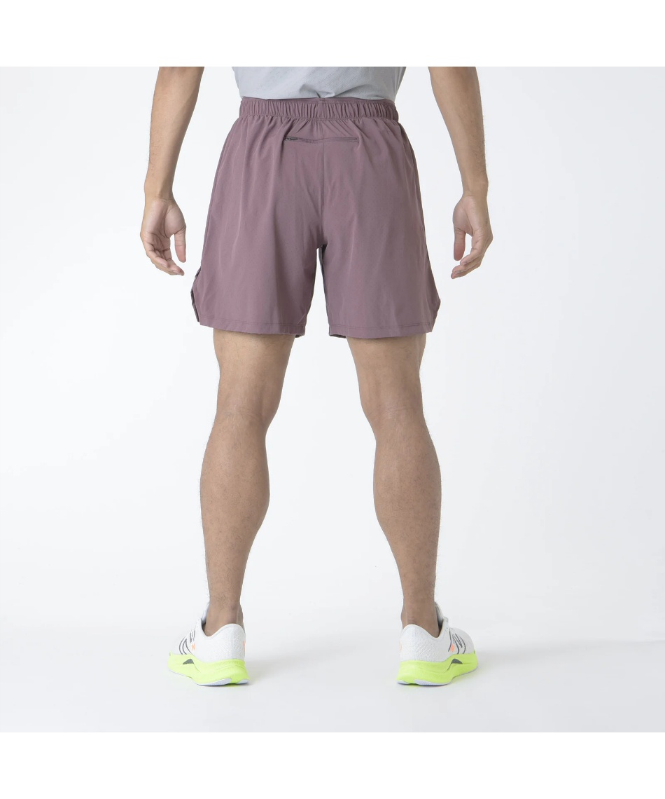 NEW BALANCE / ショートパンツ/2/ナイロン/YLW/無地 ニューバランス(new balance) ショートパンツ RC ショーツ 7インチ