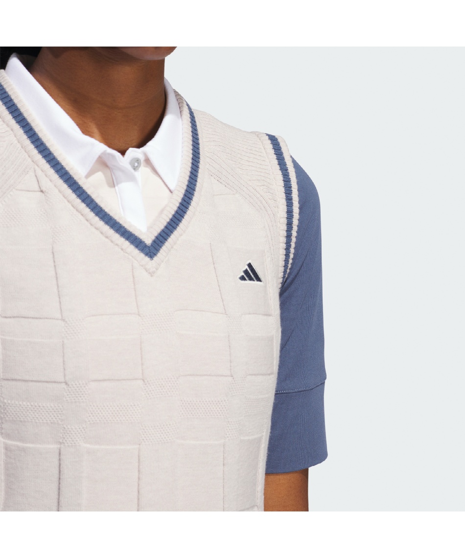 アディダス(adidas) ゴルフウェア ニットベスト GO-TO ウィンドペン V