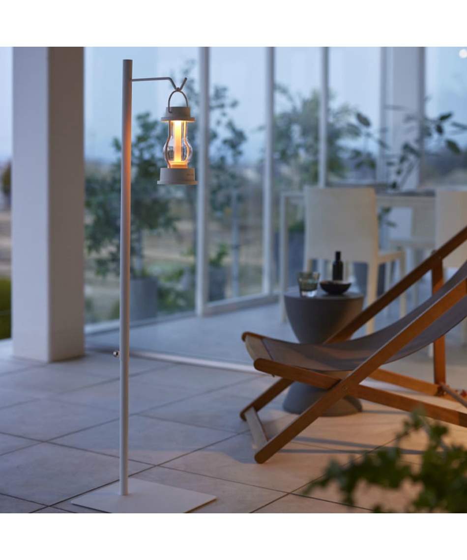 クーポン対象外】インテリア 高さ伸縮 ランタンスタンド 山崎実業