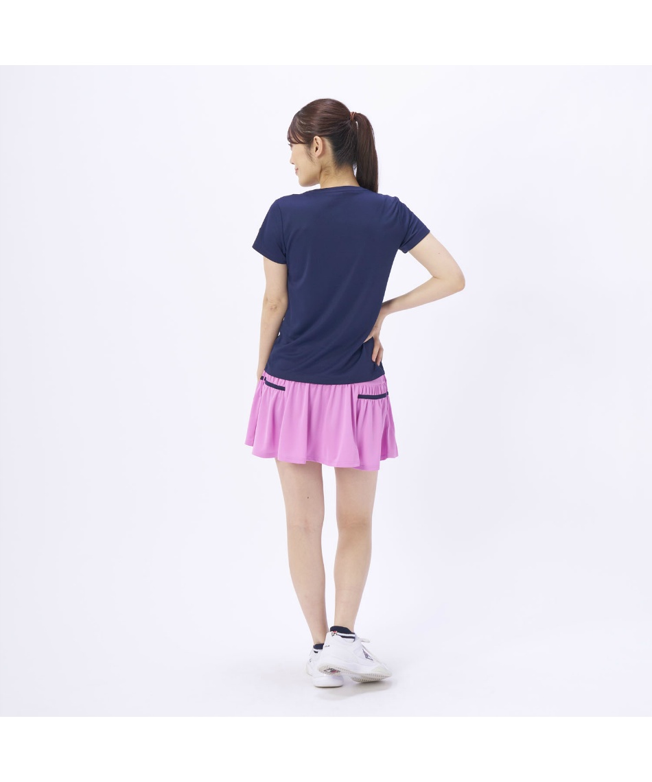 テニスウェア Tシャツ 半袖 アップリケTシャツ VL2840 | スポーツ用品