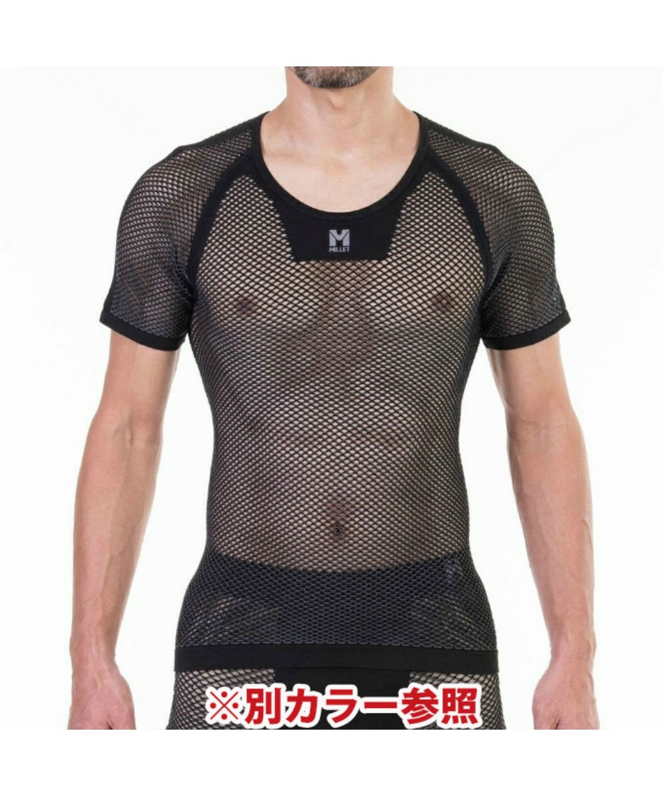 アンダーウェア 長袖 ドライナミック メッシュ ショートスリーブ