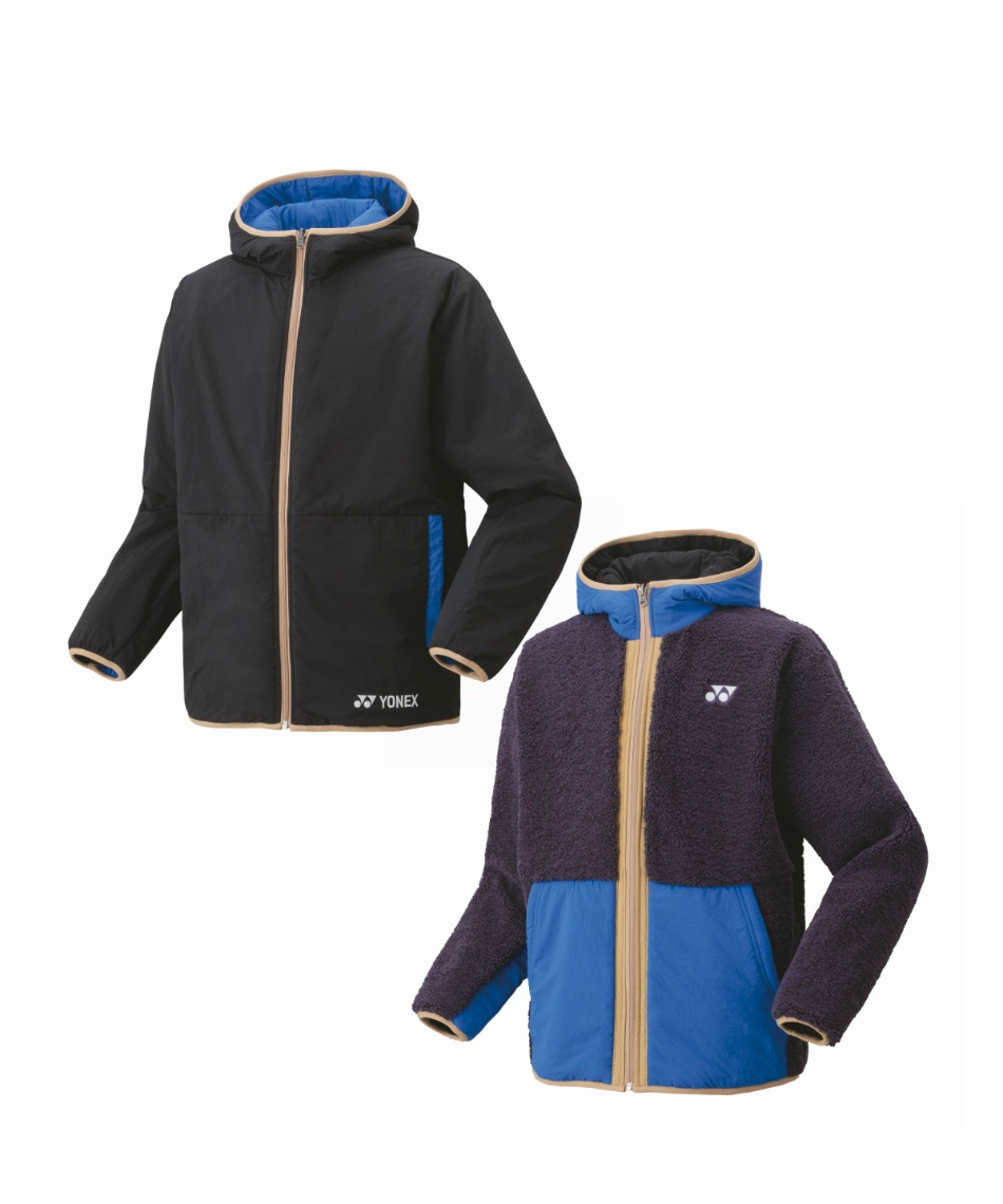 ヨネックス YONEX ボア リバーシブル ジャケット　パーカー 新品 O 楽天市場】YONEX ヨネックス ボアリバーシブルパーカー ウィンド