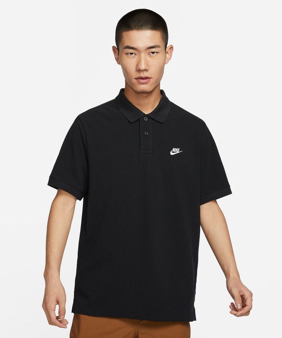 ポロシャツ 半袖 クラブ CLUB ワンポイントピケポロシャツ FN3895-010