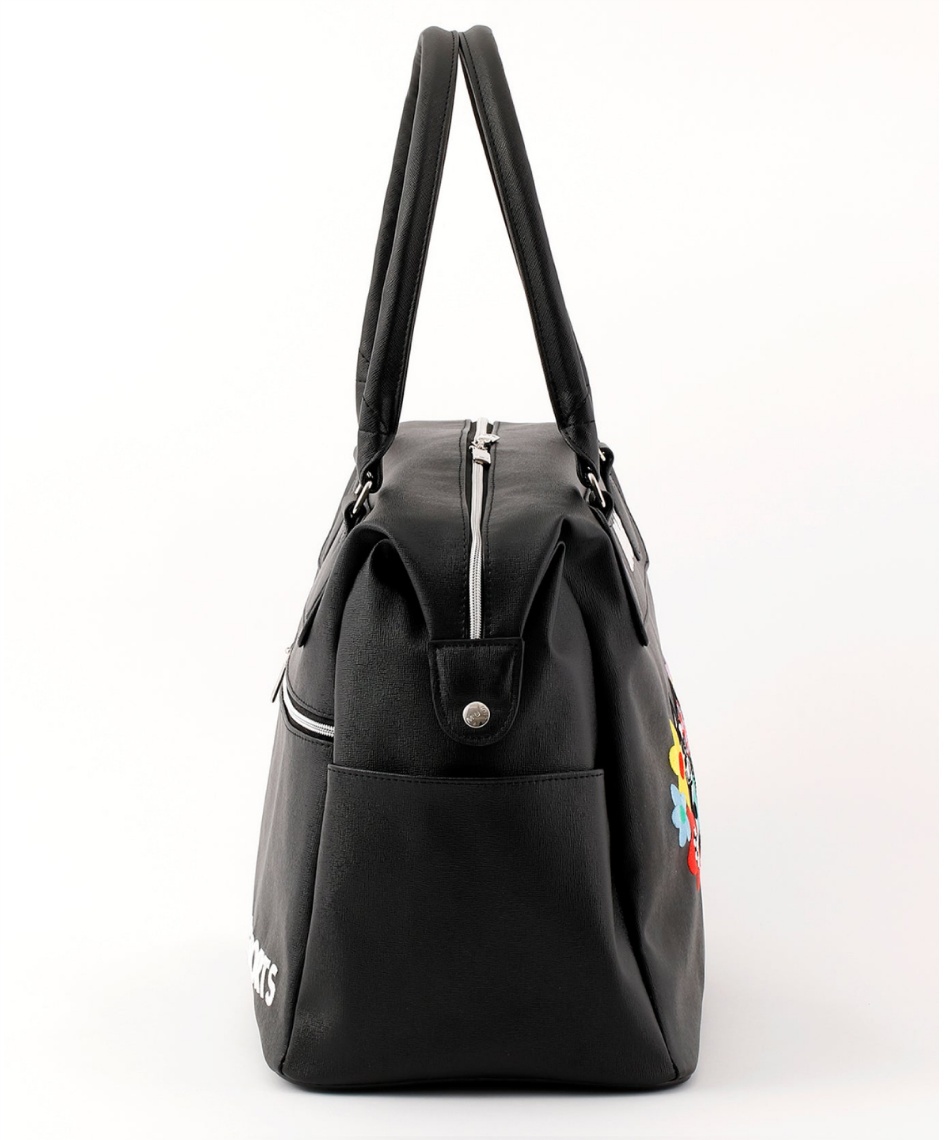 ボストンバッグ MUエレガントアップリケ刺繍ボストンバック 703Q1212