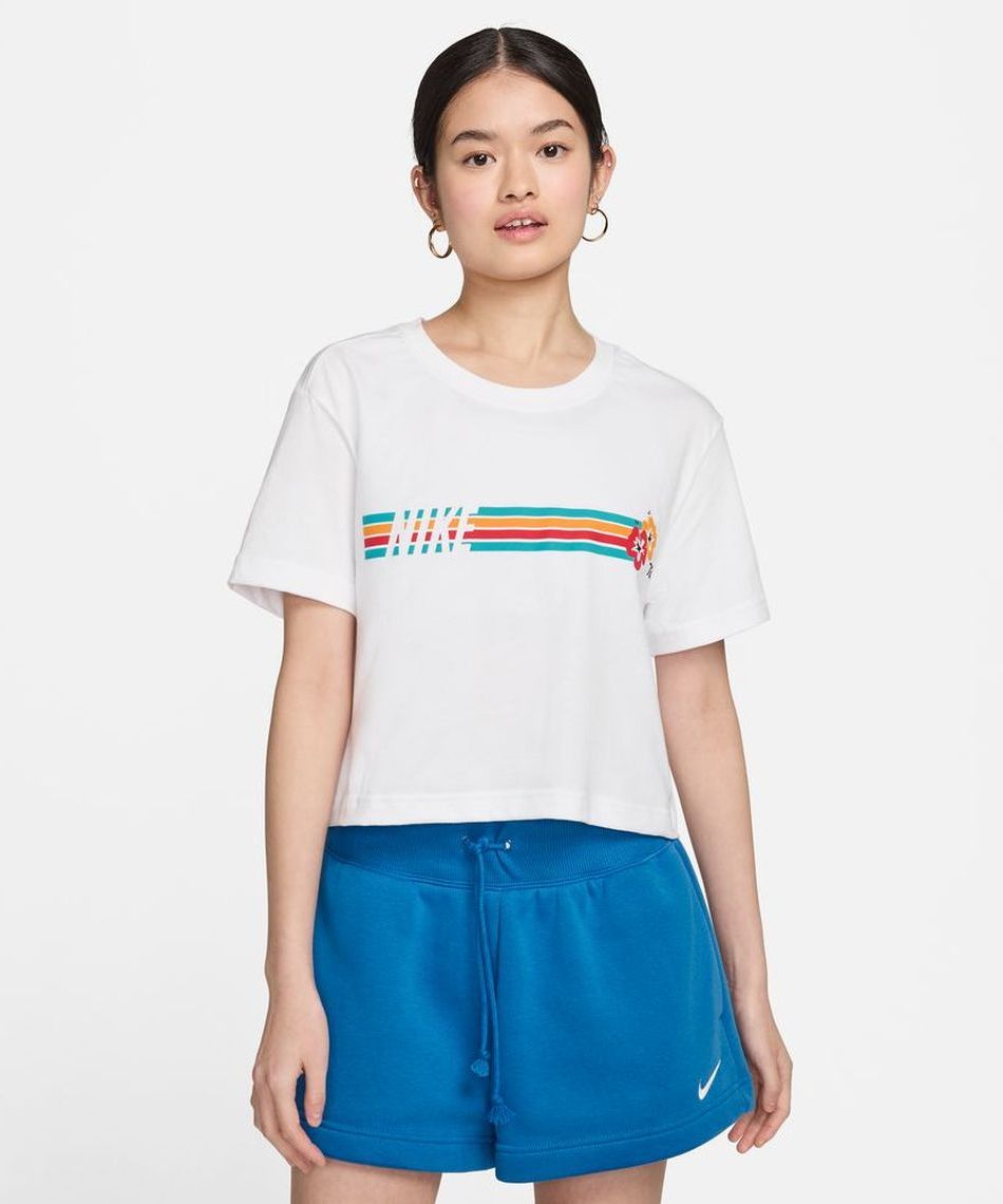 NIKE NSW クロップド 半袖 Tシャツ 送料込 NIKE ナイキ レディース 半袖 Tシャツ ウィメンズ NSW スリム