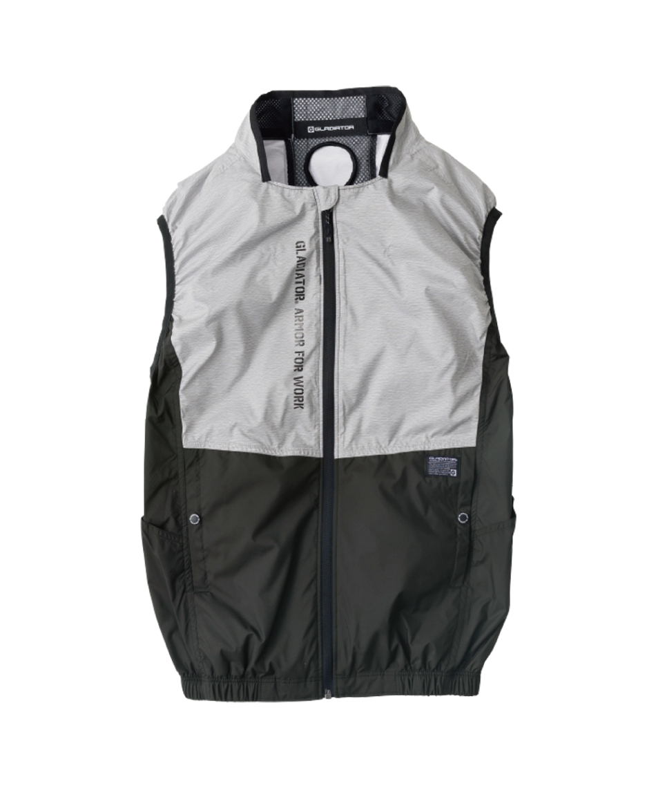 空調ウェアPROベスト 2025年モデル】ウイザ WIZ'A 空調ウェアPRO ベスト ブルー