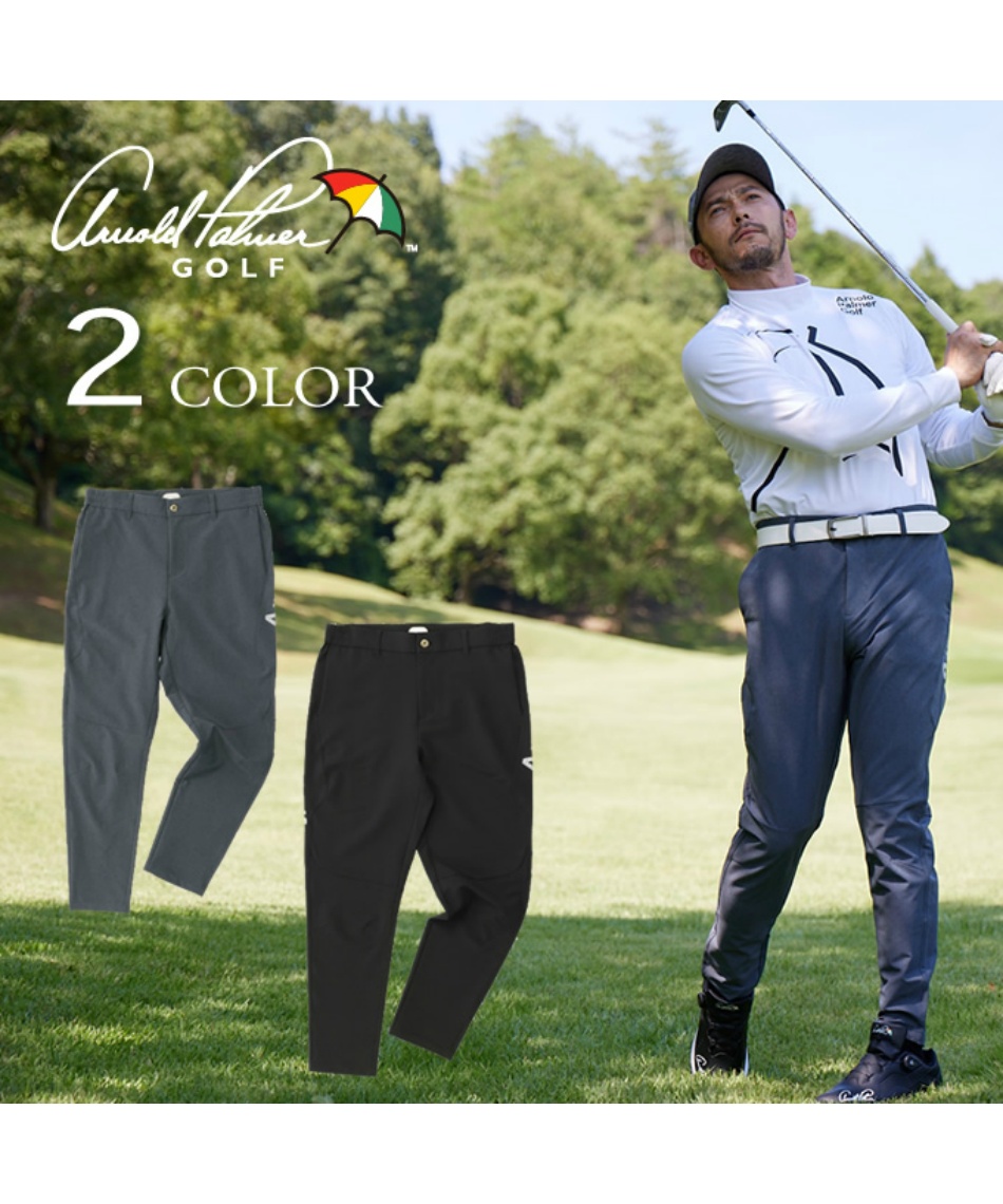 ゴルフウェア ロングパンツ BKストレッチウーブンテックパンツ