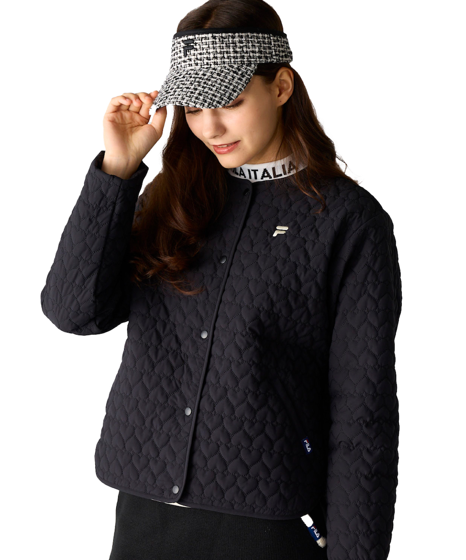 フィラ(FILA) ゴルフウェア ブルゾン 中綿カーディガン 794-261 【2024 フィラ(FILA) ゴルフウェア ブルゾン 中綿カーディガン 794-261 【2024