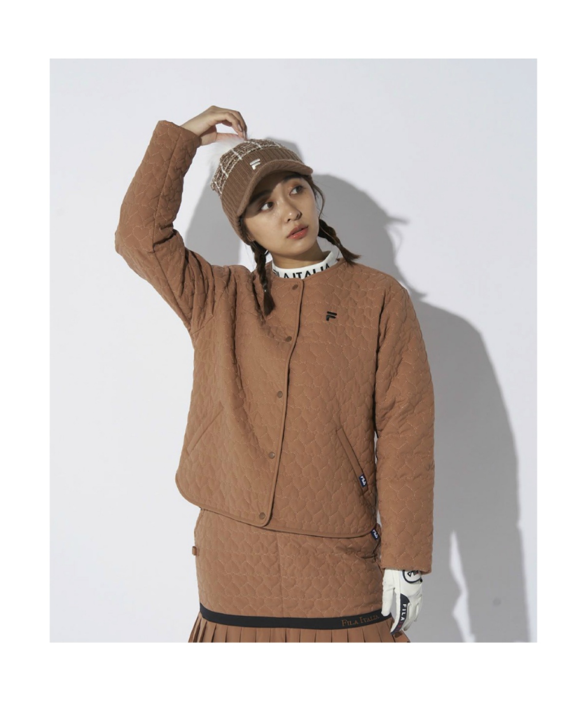 フィラ(FILA) ゴルフウェア ブルゾン 中綿カーディガン 794-261 【2024