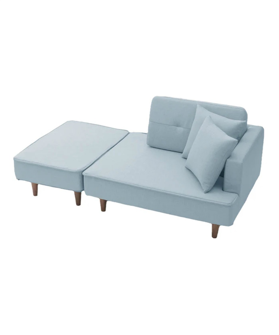 ソファ コンパクトカウチソファ 2人掛け NAP A969P 【ご自宅配送限定