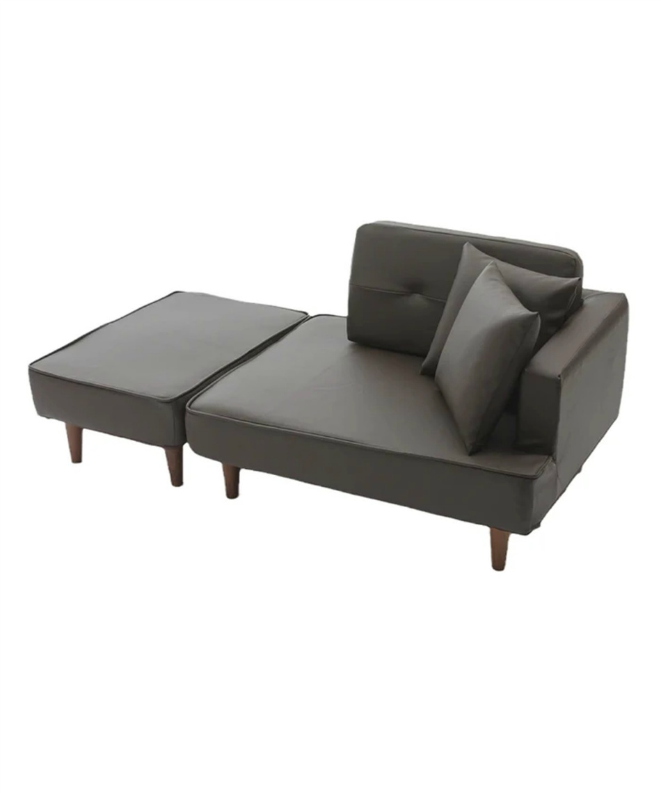 1/15～発送】ソファ コンパクトカウチソファ 2人掛け NAP A969P 【ご