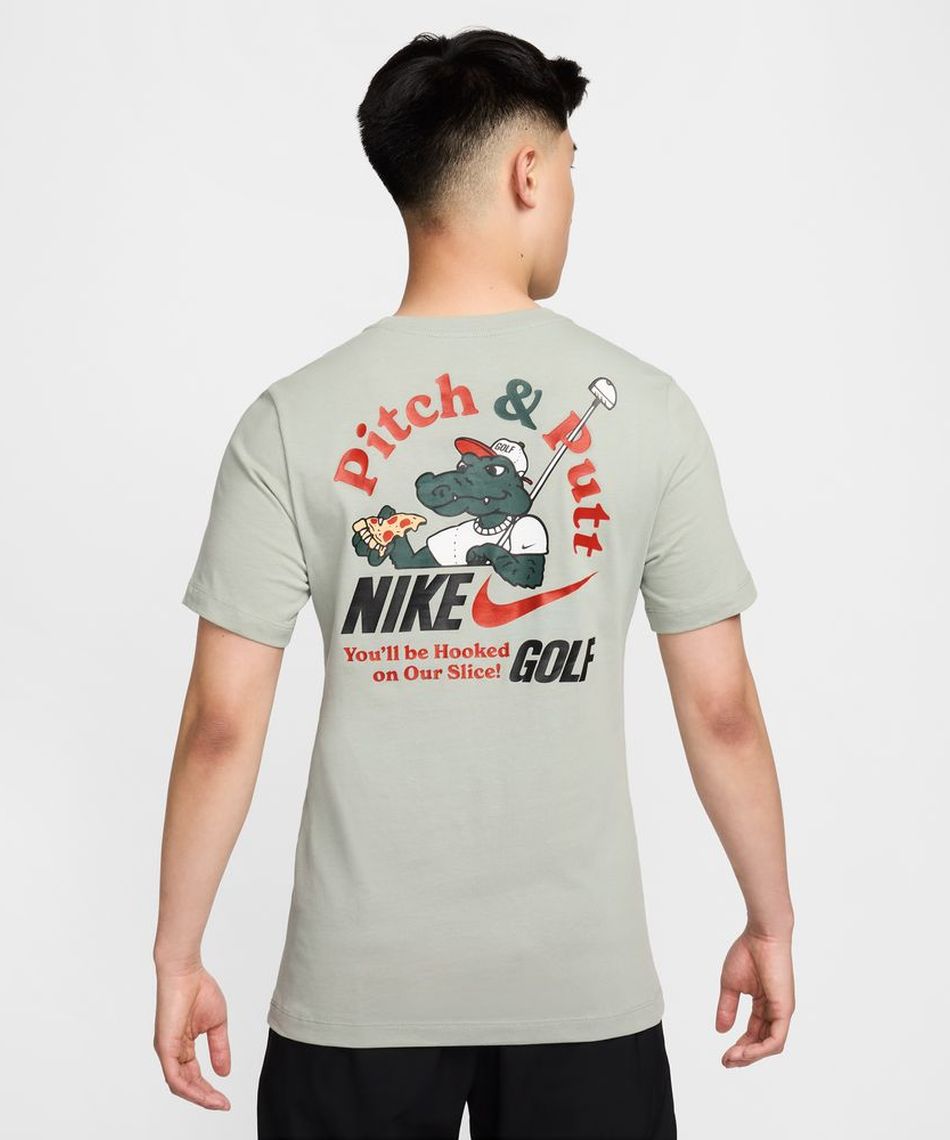 NIKE - NIKE GOLF ナイキゴルフ 刺繍 ロゴ 長袖 モックネック シャツ ウェア a□ナイキ/NIKE GOLF ロゴ刺繍 モックネック 長袖tシャツ