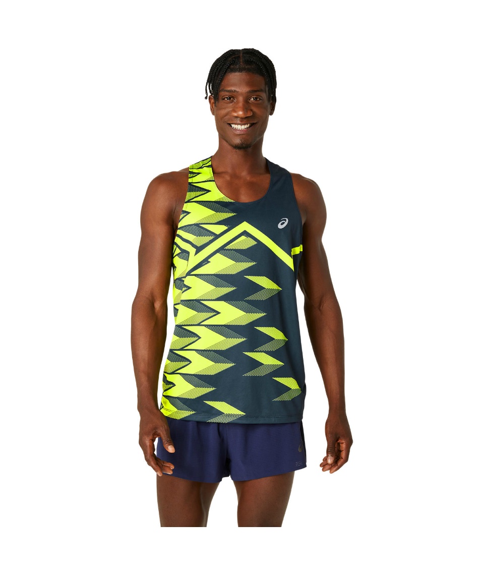 アシックス(asics) ランニングウェア Tシャツ ノースリーブ ROAD