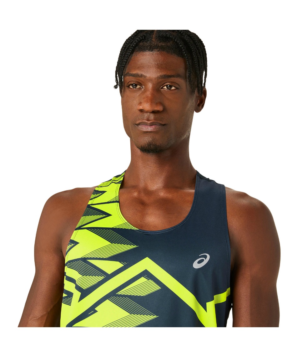 アシックス(asics) ランニングウェア Tシャツ ノースリーブ ROAD