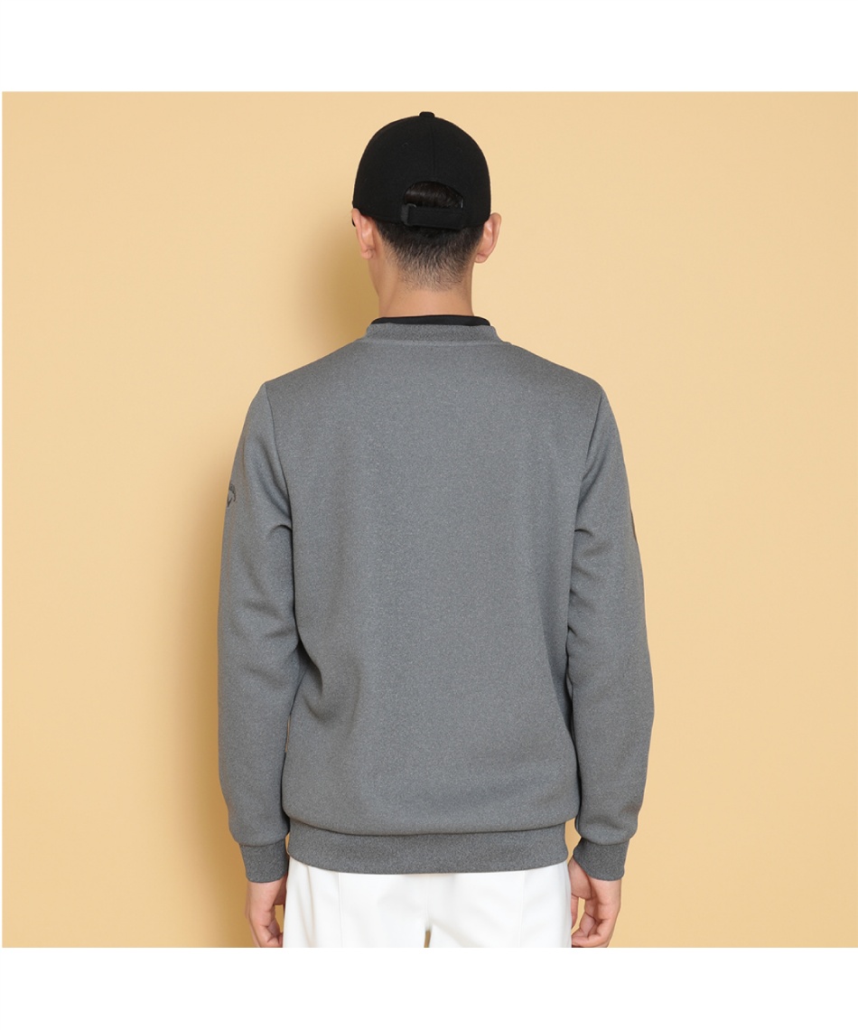 ゴルフウェア スウェットロゴプリントダンボールスウェットC24217106