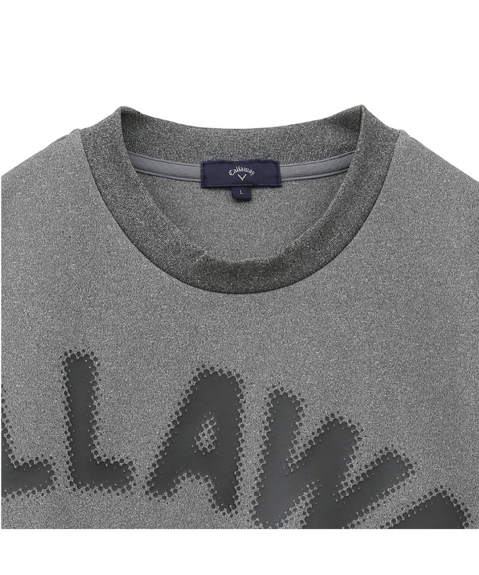 ゴルフウェア スウェットロゴプリントダンボールスウェットC24217106