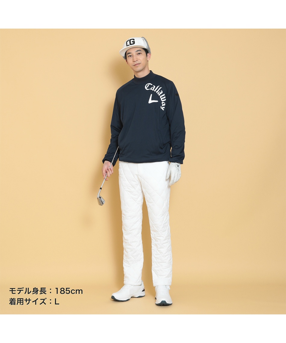 ゴルフウェア ブルゾン スターストレッチモックネックブルゾン