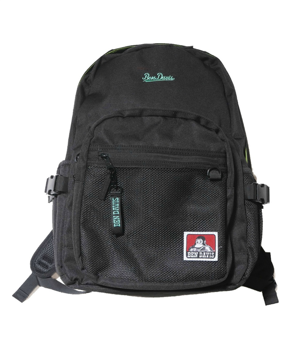 �l���|�C���g82pt 17% OFF�^SALE �y���������z�x���f�C�r�X(BEN DAVIS) �o�b�N�p�b�N MIRROR XL DAYPACK BDW-8360 �y������z������z�d �����Y ���f�B�[�X BLK�^GRN 28L