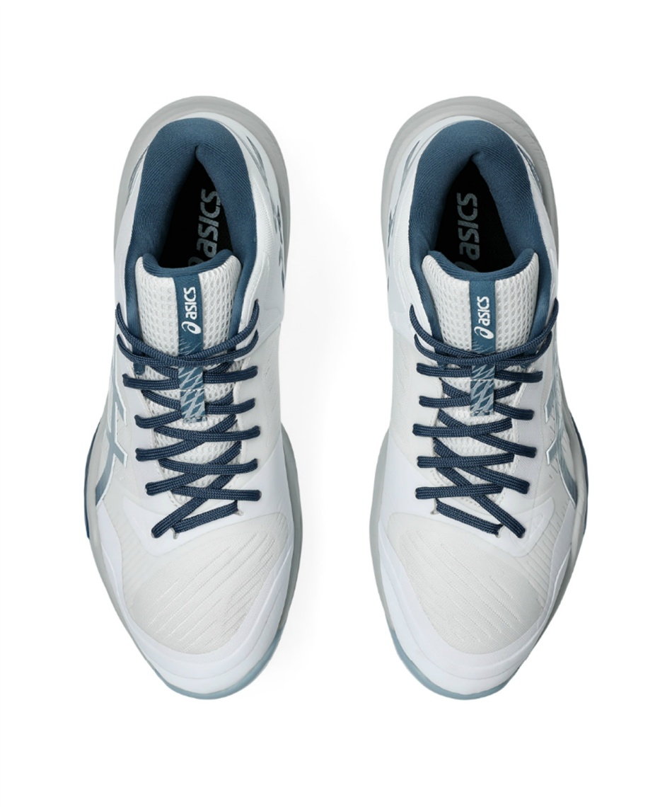 シューズ asics 25cm SKY ELITE FF MT 3 1051A081 SKY ELITE FF MT 3 | WHITE/WHITE | メンズ インドアスポーツ