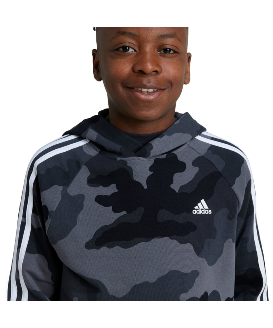 アディダス(adidas) スウェットパーカー ESS CAMO オールオーバー