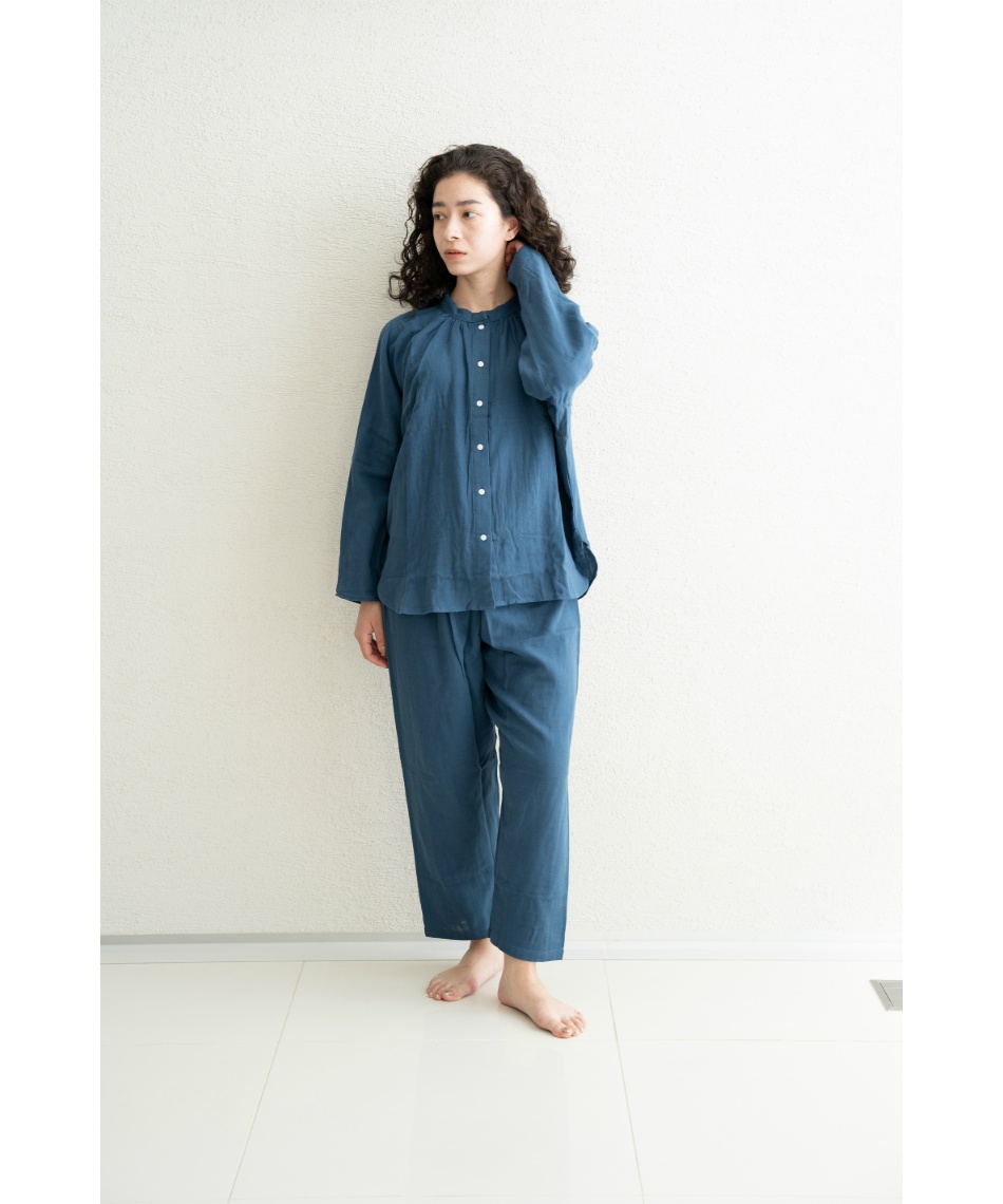 パジャマ ルームウェア 部屋着 ラグランフレアスリーピングウェア