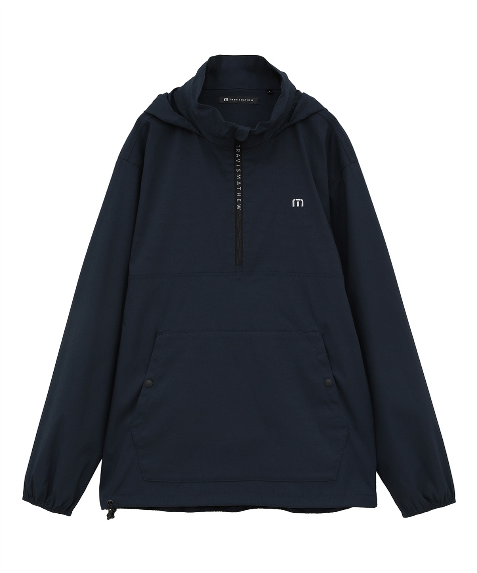 travisMathew レインウェア ブラック（XL/L） トラヴィスマシュー（Travis Mathew）（メンズ）ゴルフウェア 撥