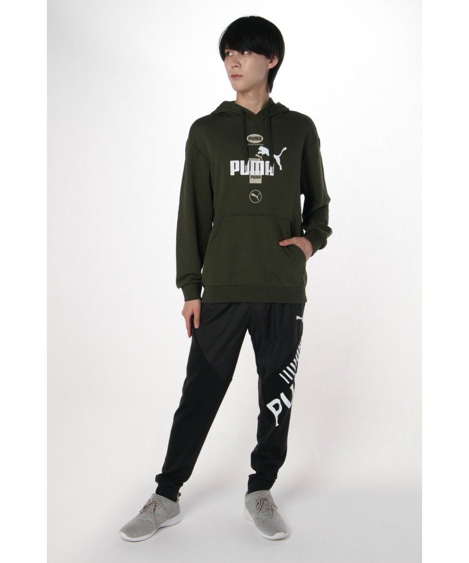 ☆セール☆ PUMA ジャージ 150cm 黒/蛍光イエロー（NIKE ナイキ パーク 