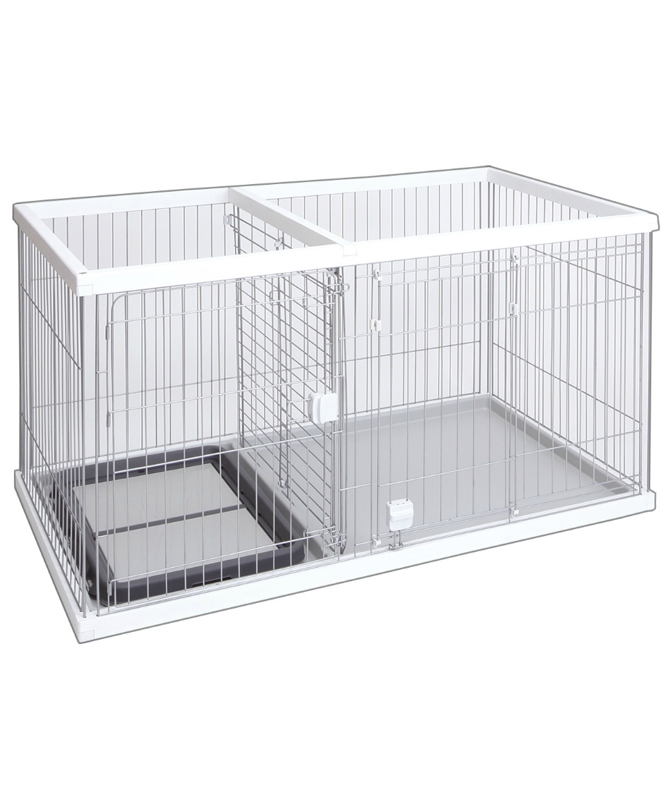 ペティオ(Petio) ペットサークル トイレのしつけが出来る ドッグルームサークル ワイド P7606 【ご自宅配送限定】‥ 8