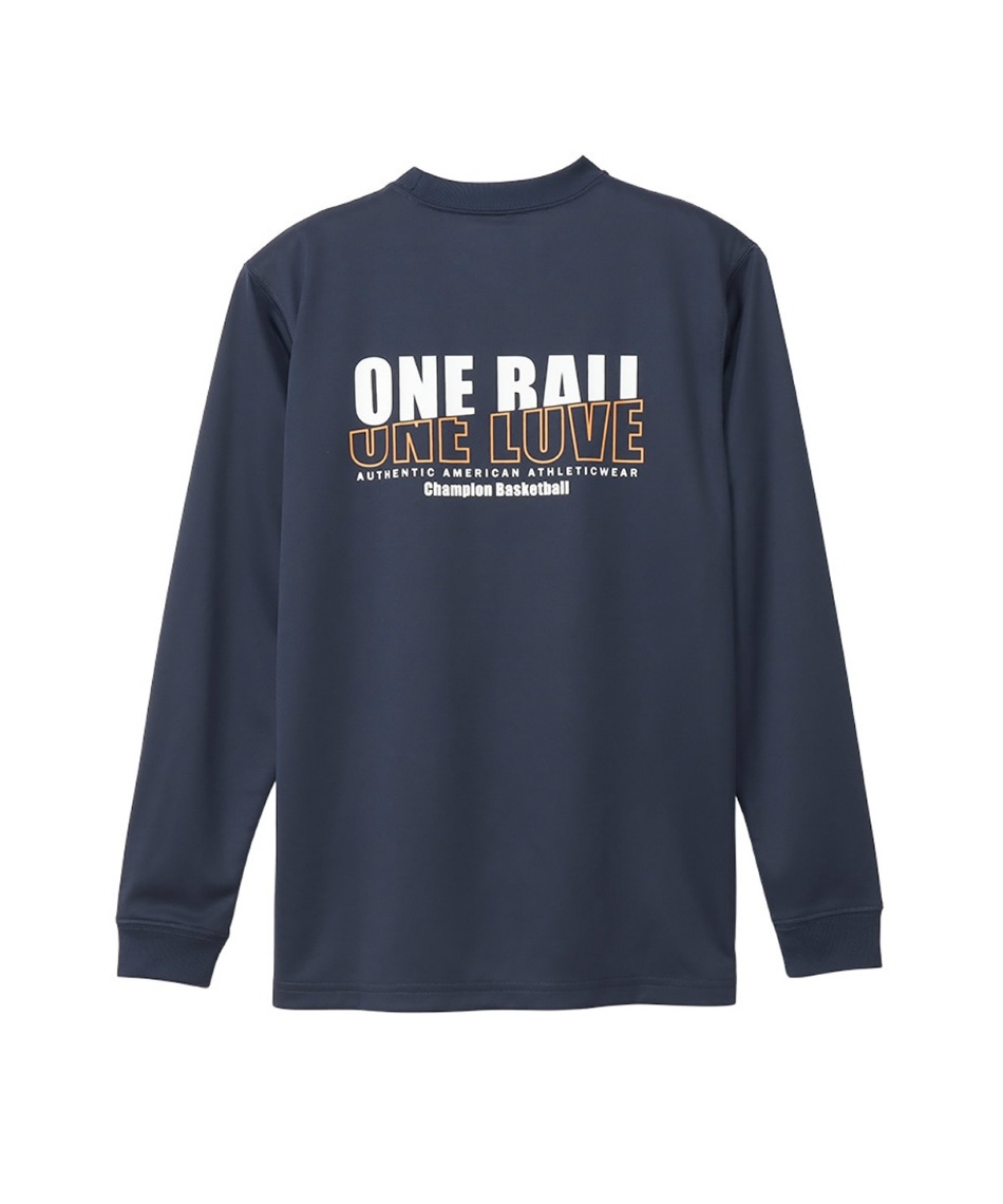 チャンピオン(Champion) バスケットボール 長袖シャツ ミニ ロング