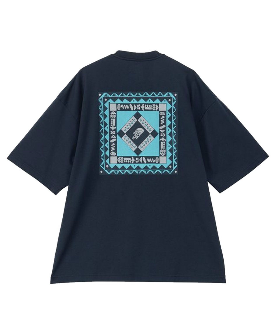 Tシャツ 半袖 ショートスリーブレトロバンダナロゴティー NT82431 UN