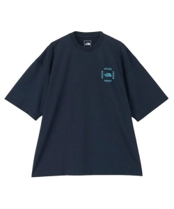 Tシャツ 半袖 ショートスリーブレトロバンダナロゴティー