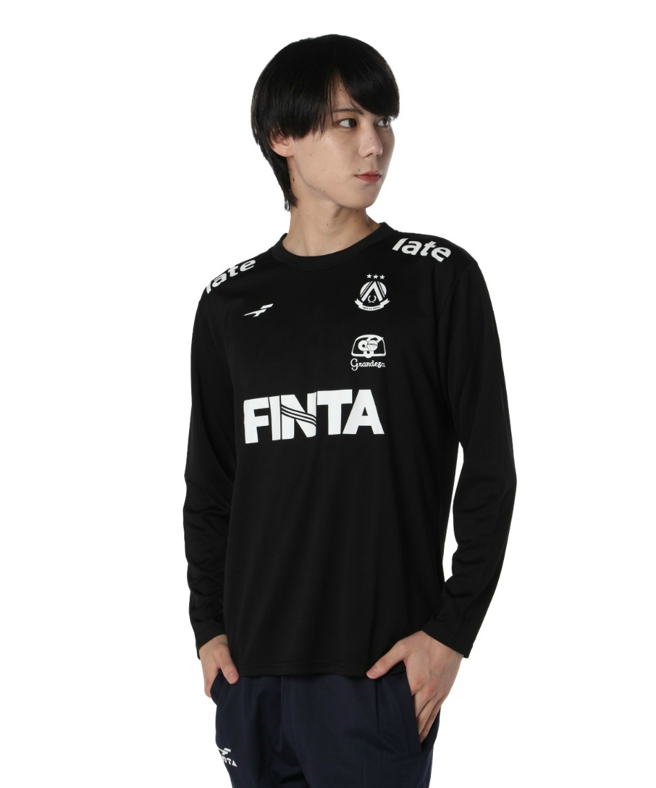 サッカーウェア プラクティスシャツ 長袖 ロングスリーブTシャツ