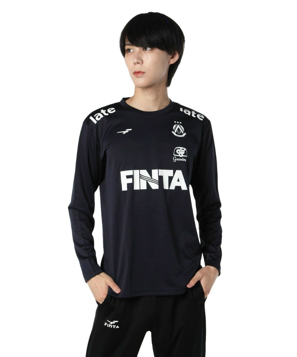 Solaris sportsのサッカーシャツ 長袖 SOLARIS SPORTS(ソラリススポーツ)のL/S FOOTBALL SHIRT(シャツ