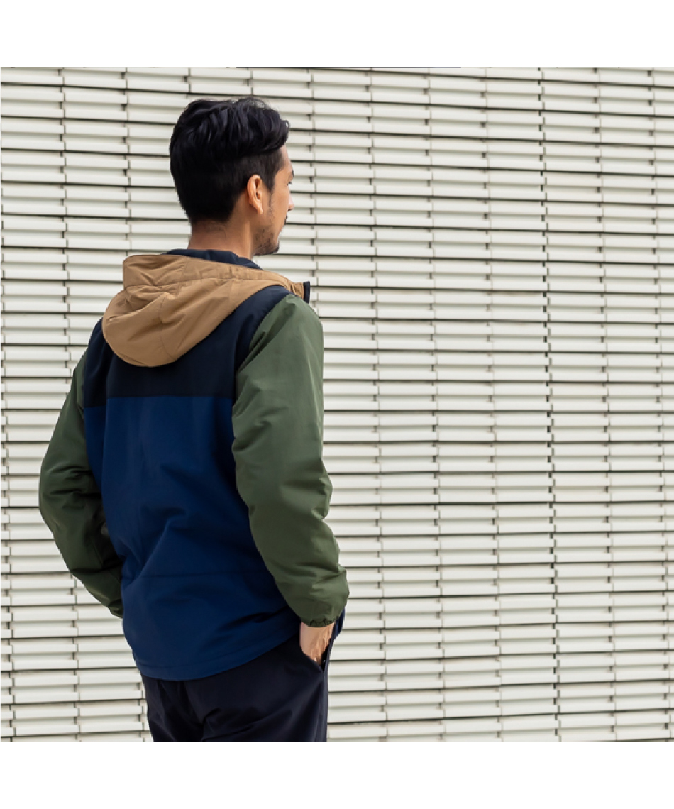 LYON ネイビー ジャケット 9号 中綿ジャケット ラビリンスキャニオンII ジャケット XE9089 464 【国内