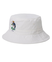 希少　完売品　RLX ポロベア　バケットハット　ブラック　ラルフローレン　ゴルフ セール・アウトレット】RLX Polo ベア ゴルフ バケットハット(【男性