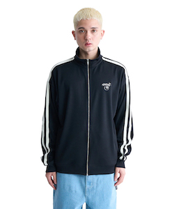 �l���|�C���g80pt �y���������z�f�B�[�V�[(DC) �X�|�[�c�E�F�A �W���[�W �W���P�b�g DC Shoes 24 JERSY TRACK JACKET DPO244069 �����Y BLK XL